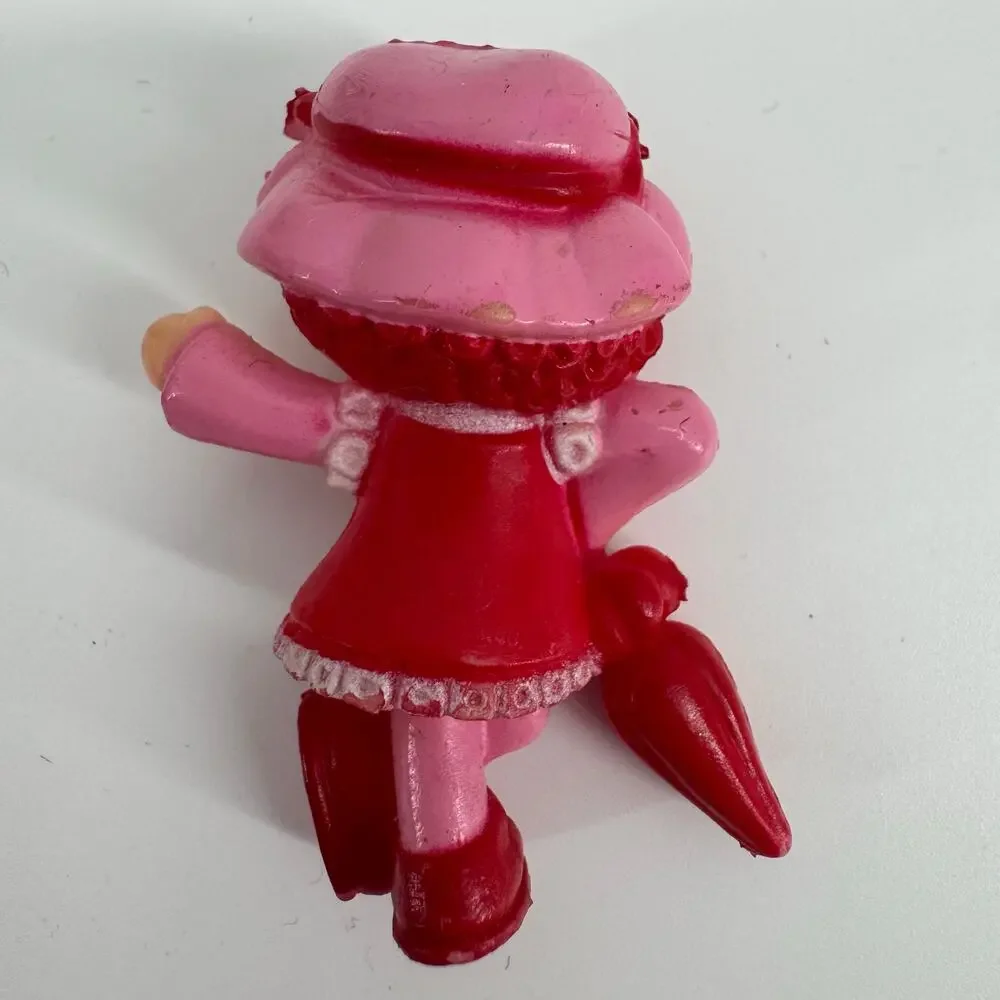 1981 Lanard Strawberry Shortcake Raspberry Tart PVC Figure Vintage Toy